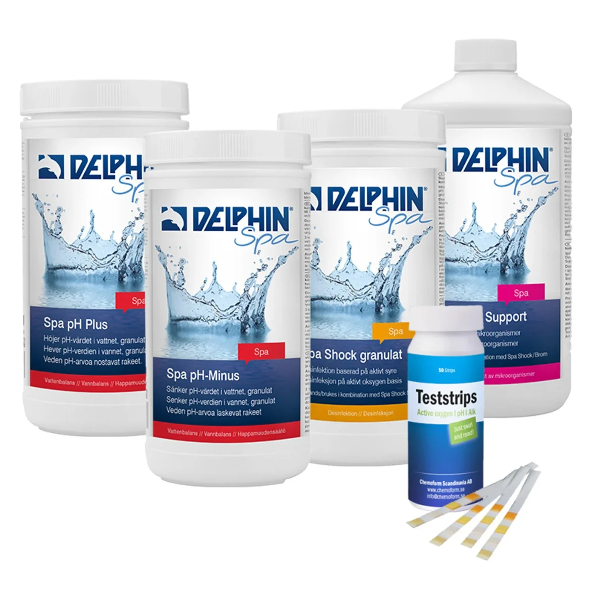 Spakem DELPHIN SPA Startset aktivt syre (klorfritt) granulat - Bild 2