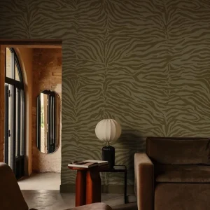 Bold Zebra Olive Green