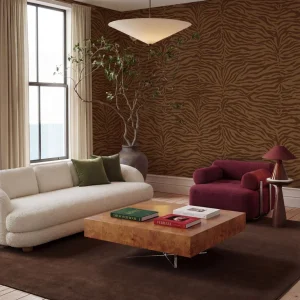 Bold Zebra Brown