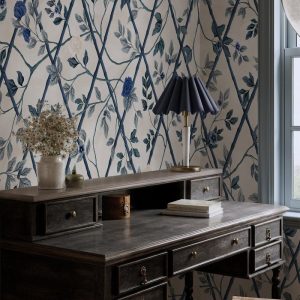 Bamboo Chinoiserie Blue