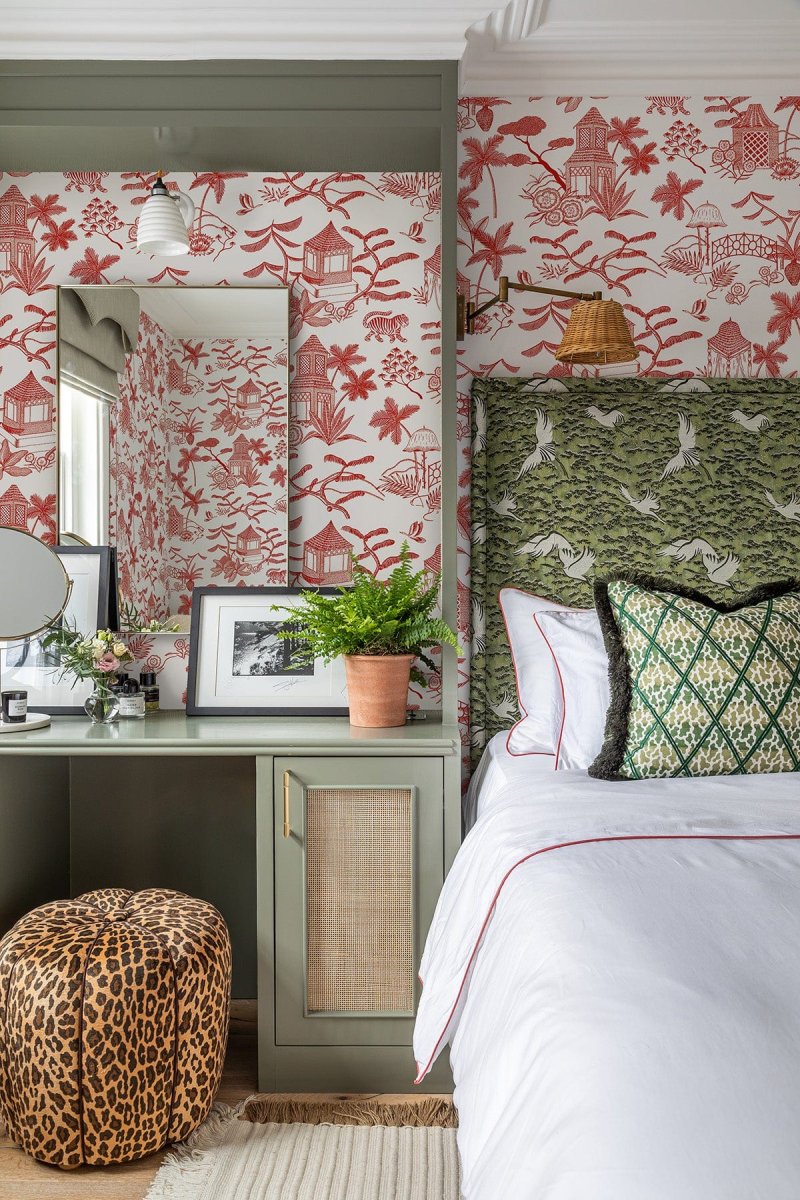 Tropical Island Toile Red - Bild 2