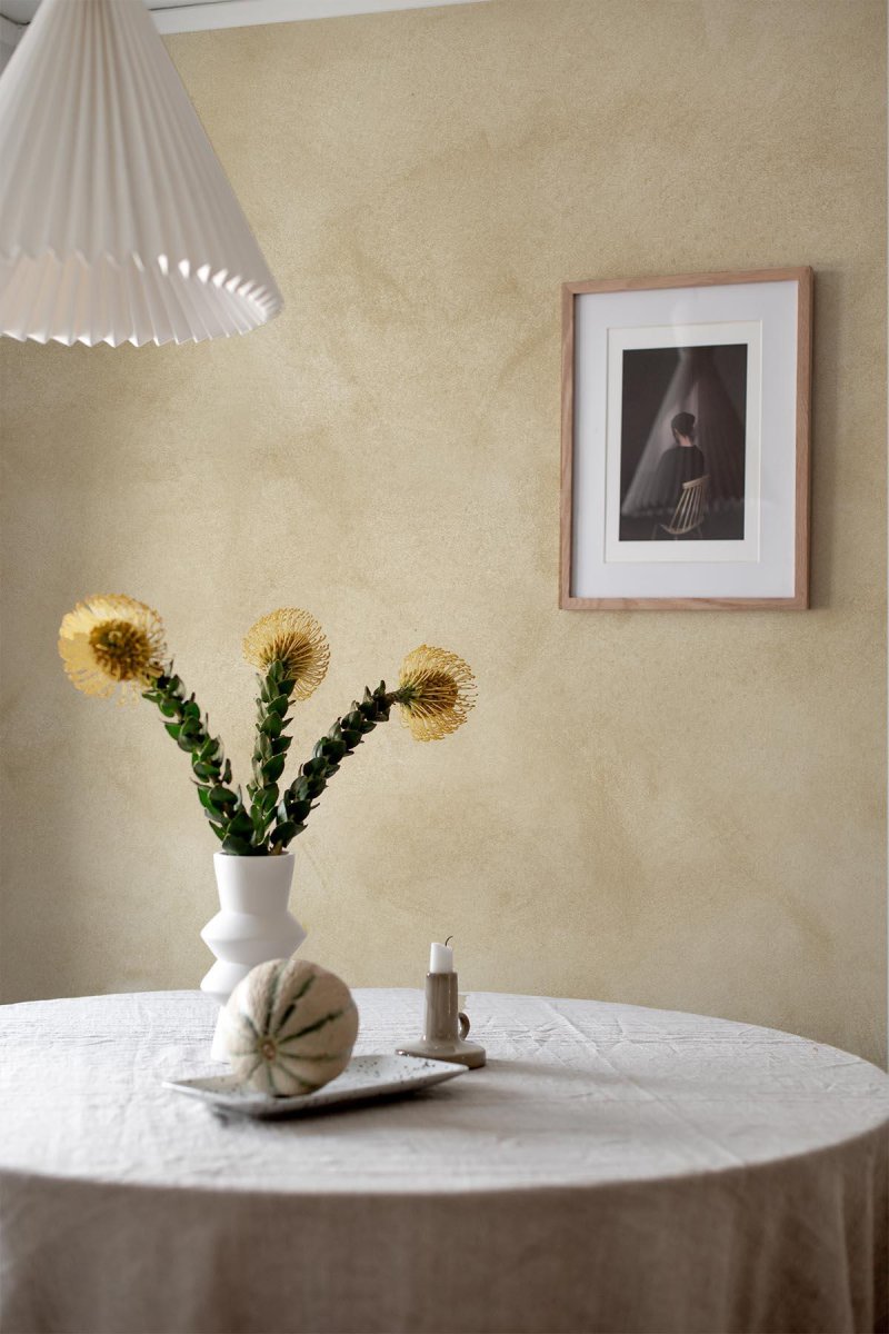 Aquarelle Structure Dusty Yellow - Bild 6