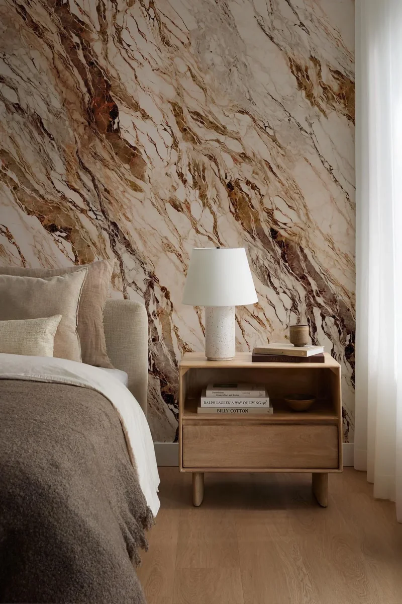 Mirrored Marble Golden Ochre - Bild 7