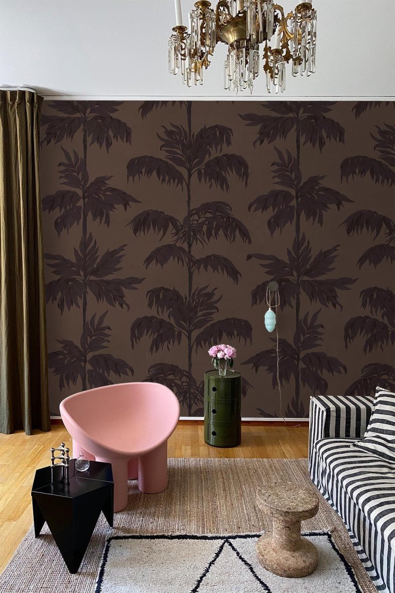 Vintage Palm Tree Burgundy - Bild 4
