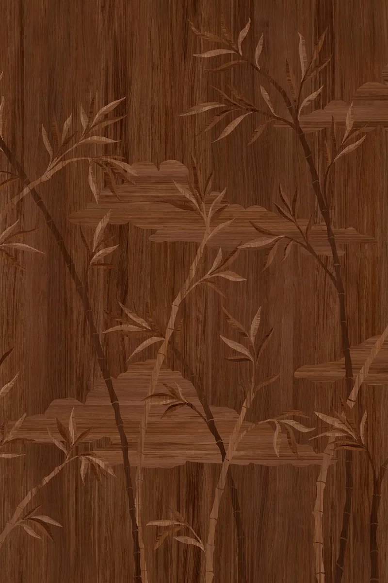 Bamboo Marquetry Brown Oak - Bild 3