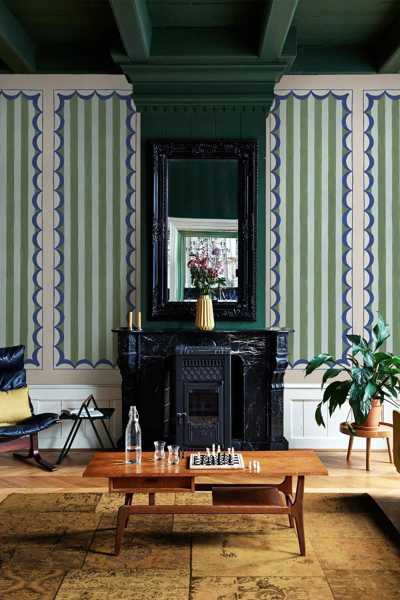 Scallop Panel Green/Blue - Bild 5