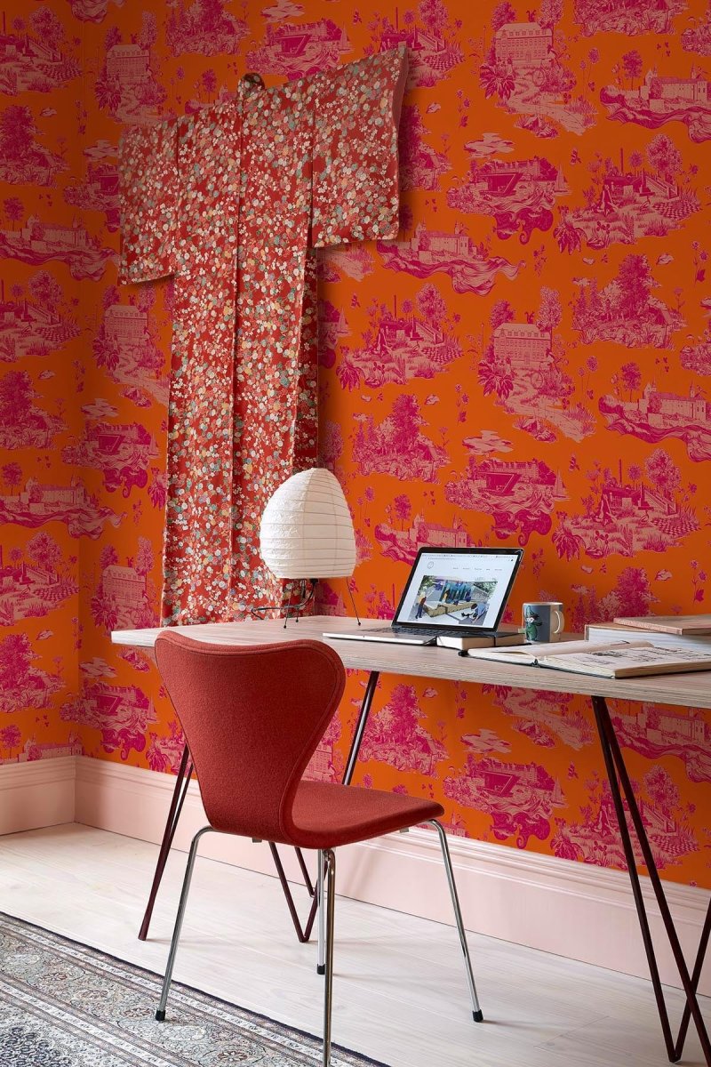 The Oslo Toile Poppy - Bild 2
