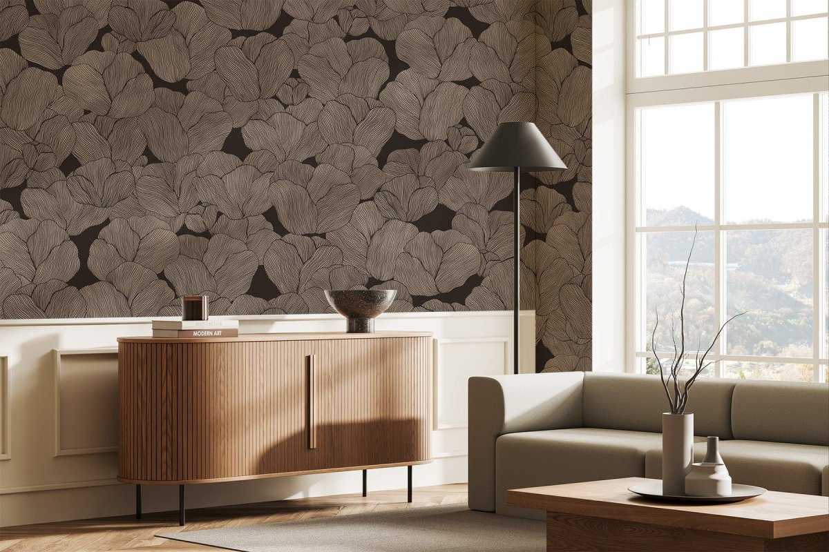 Graphic Flora Beige - Bild 5