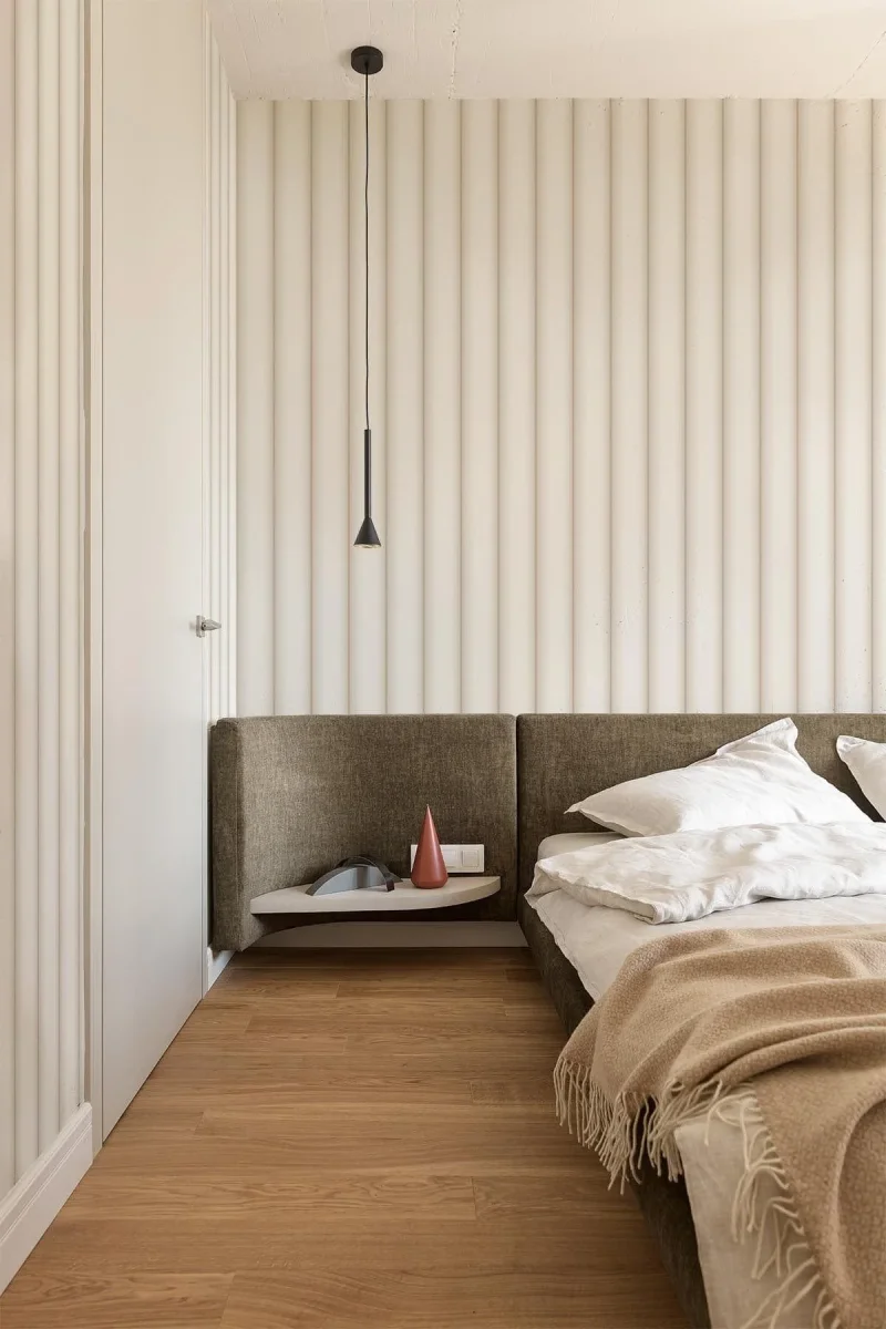 Fluted Wall Mural Creme - Bild 2