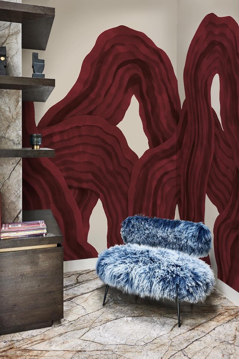 Soft Flow Burgundy - Bild 2