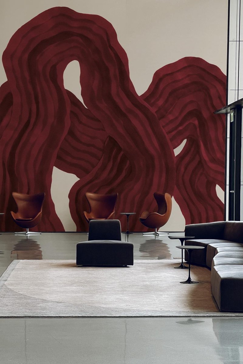 Soft Flow Burgundy - Bild 5