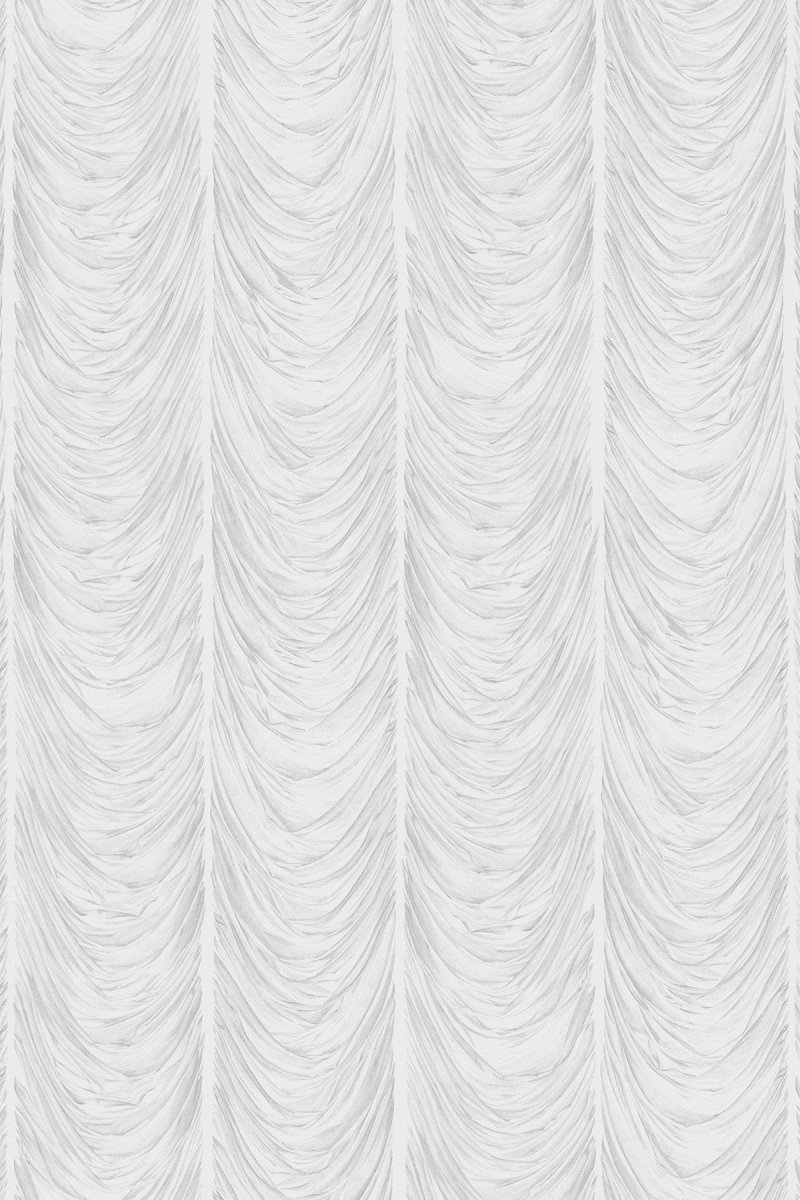 Draped Trompe Lóeil Grey - Bild 3