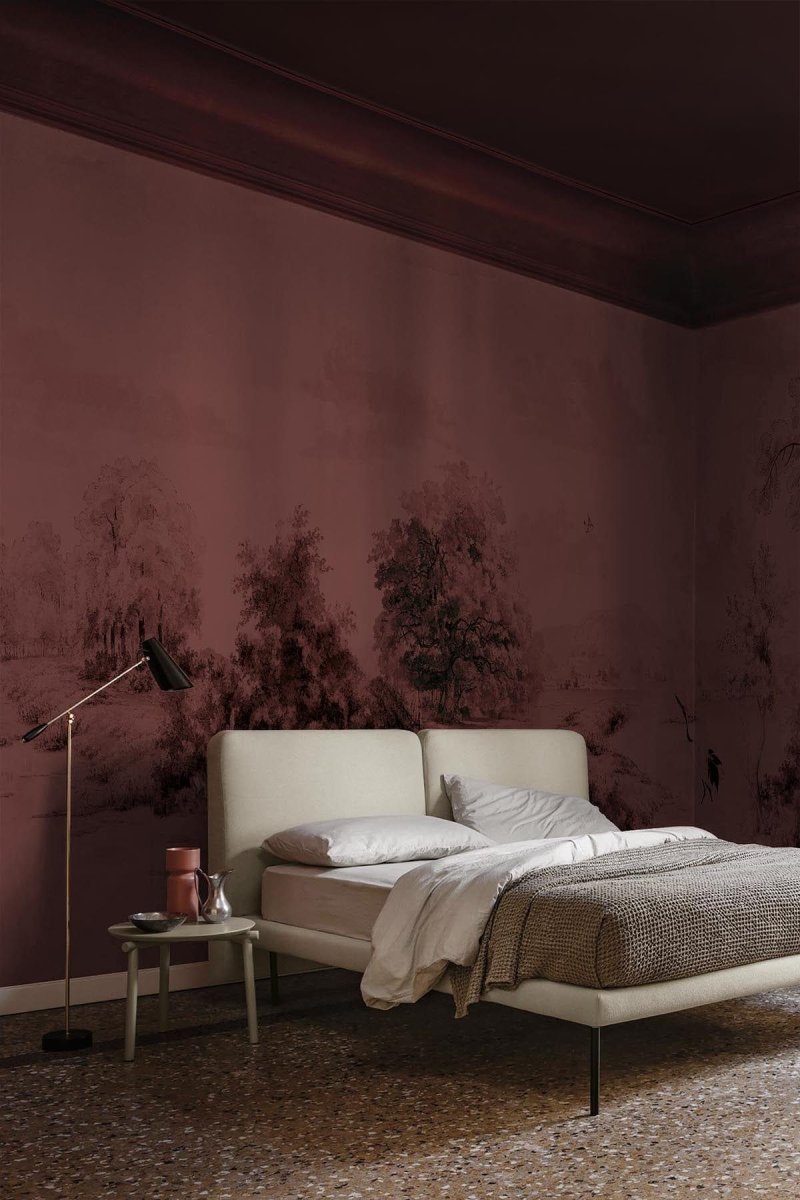 Scenic Landscape Dark Burgundy - Bild 2