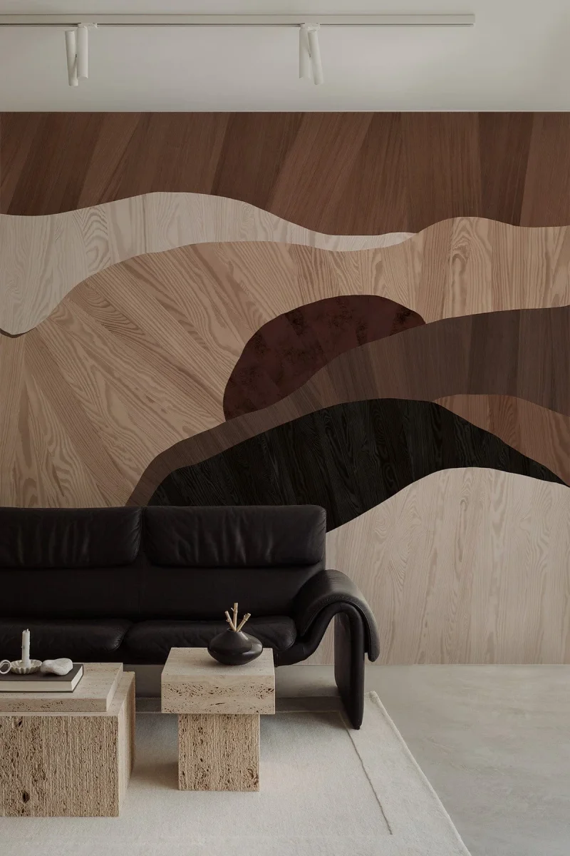Scandi Wood Brown Multi - Bild 2