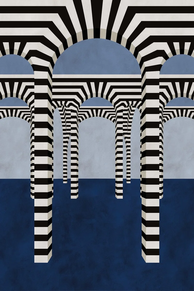 Striped Archway Blue - Bild 3