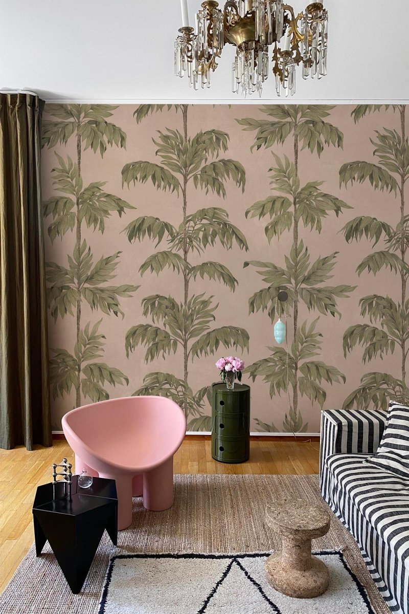 Vintage Palm Tree Soft Pink - Bild 2