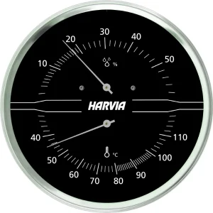 Harvia Thermo-Hygrometer, Svart