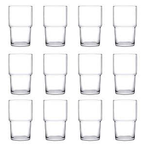 Longdrinkglas 12-pack – Hill, 440 ml