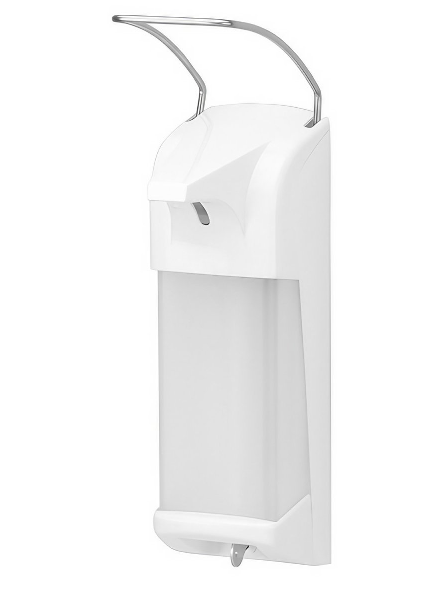Desinfektionsmedels-/tvålpump – LH 1000 ml plast med låsplatta