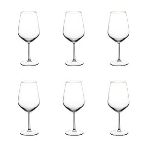 Vinglas, set om 6 stycken – Allegra, 490 ml