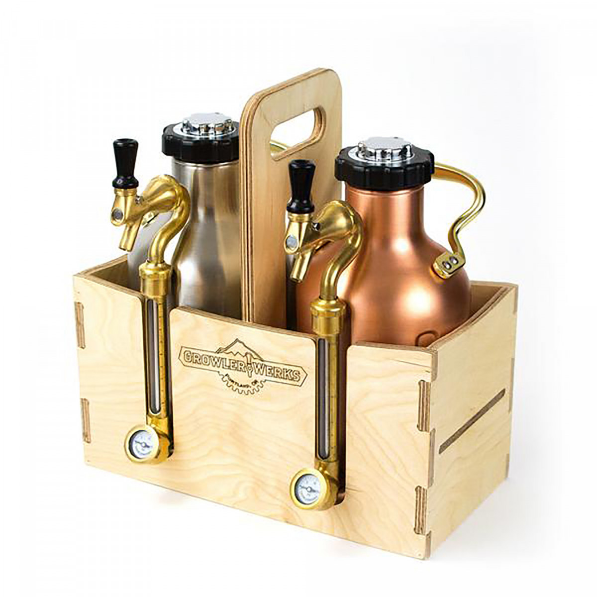 Growlerwerks uKeg 128 – transportlåda i trä - Bild 2