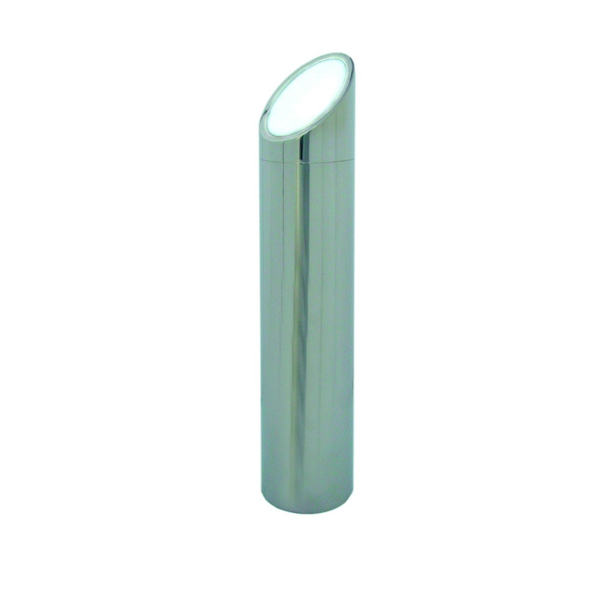 Ölkolonn, modell “Tower”, med belysning, polerad, 1 linje – 80 mm Ø