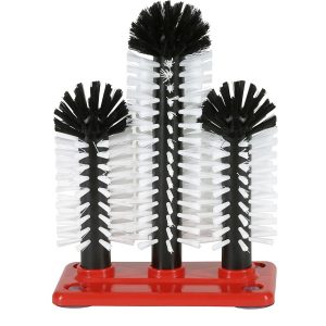 Glasborst, set med glasborstar – gr-2 – 2 x 18 + 1 x 24 cm