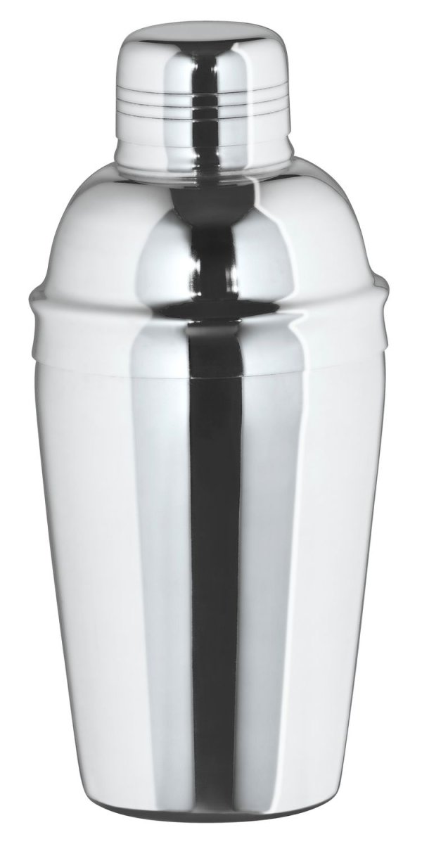Cocktailshaker i 3 delar, rostfritt stål, 500 ml - Bild 2
