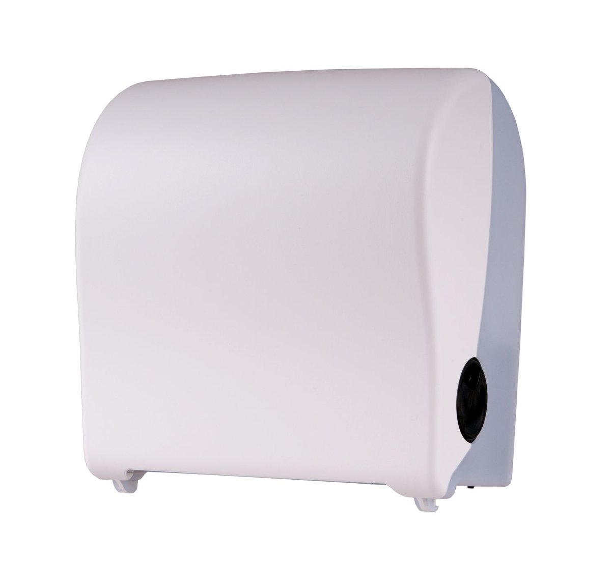 Handduksdispenser, pappershandduksdispenser, handdukshållare – pqsautk, mini, plast, vit