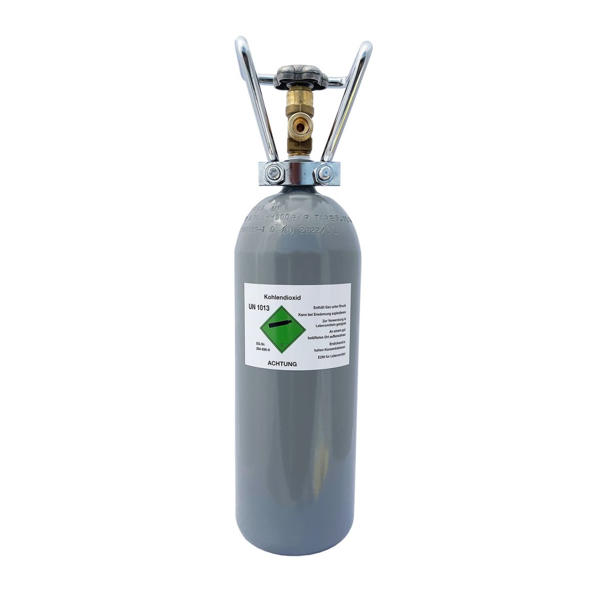 CO2-flaska (koldioxid), 2 kg - Bild 2
