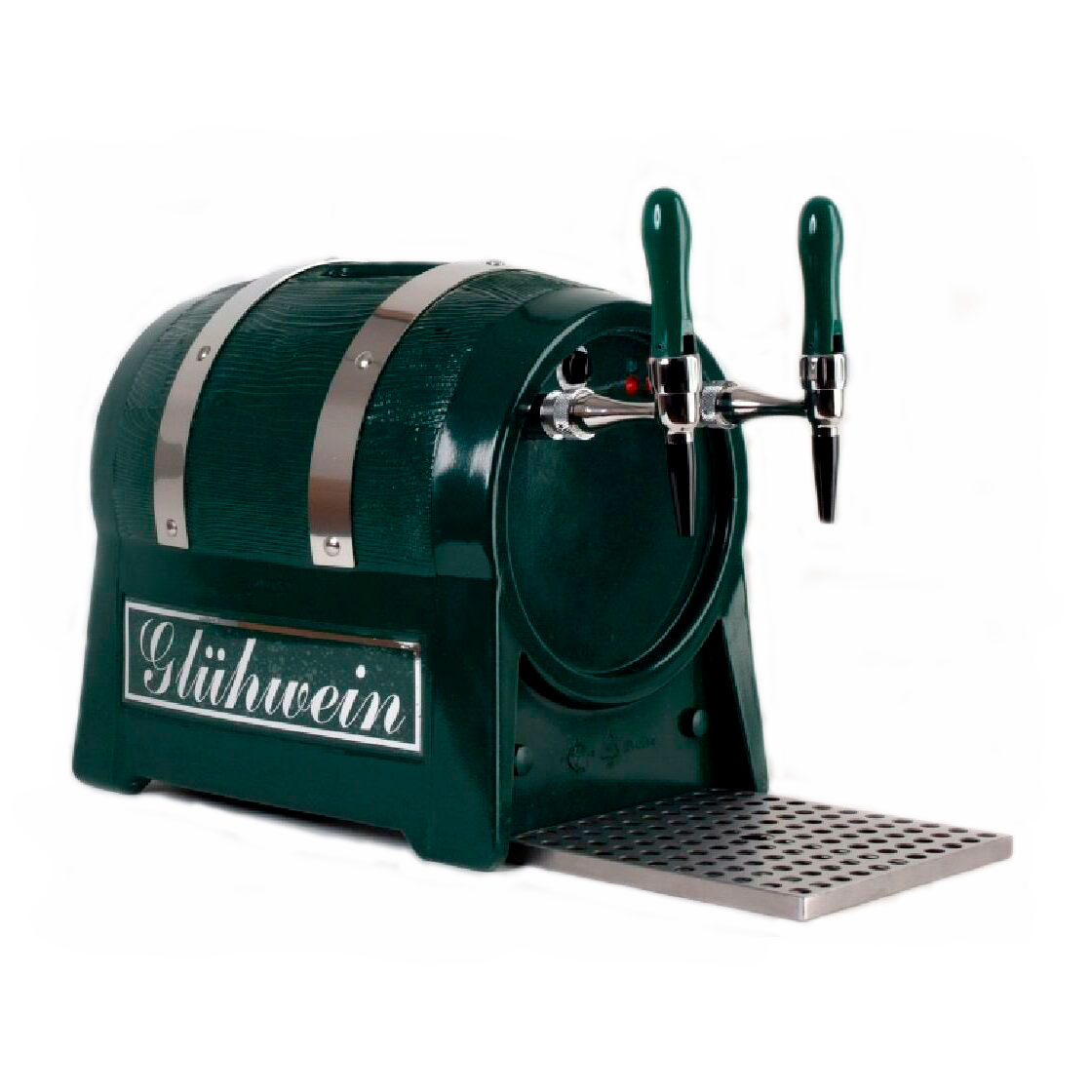 Vin- och varmdrycksdispenser, glöggkanna, vinvärmare, 3 kW, tunnformad, 2 slangar, med elektrisk pump