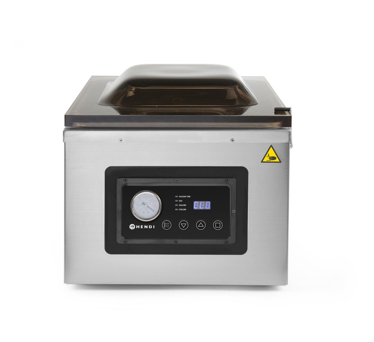 Vakuumförpackningsmaskin, vakuummaskin – med 410 mm tätningslist, digital display och oljekyld pump