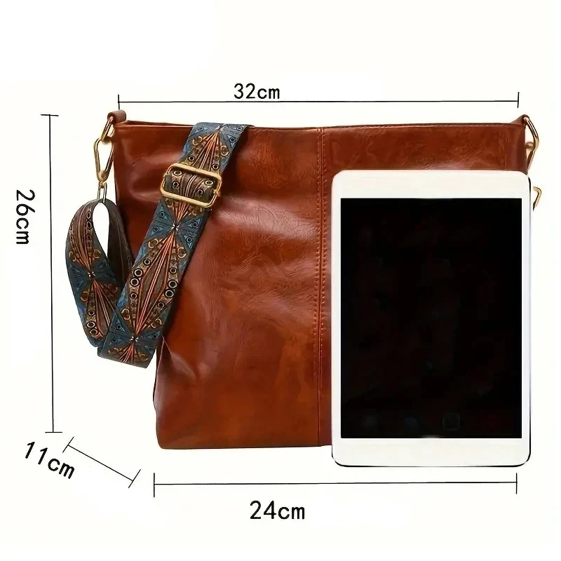 Mönster crossbodyväska - Bild 7